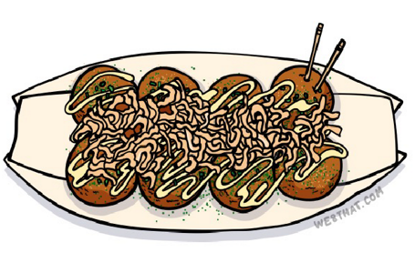 Takoyaki/Octopas ball